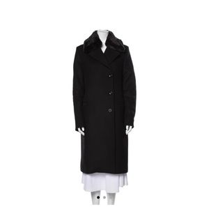 COPY - Acne Studios Black Jacket with Faux Fur